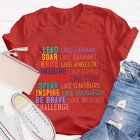 Lead Like Tubman Empowered Women T-Shirt