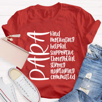 Para Teacher Helpful Kind Motivating T-Shirt