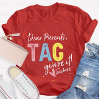 Dear Parents Tag T-Shirt