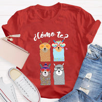 ¿Cómo Te Spanish Teacher T-Shirt