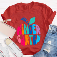 Personalized Grade Hello Kindergarten Teacher T-Shirt