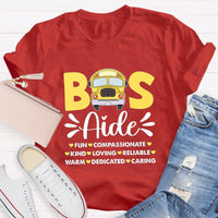 Bus Aide Fun Compassionate T-Shirt